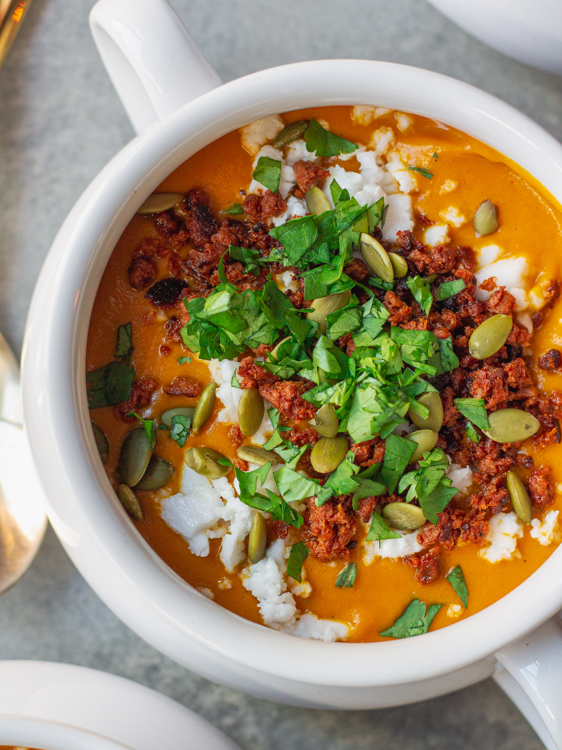 vegan butternut squash soup