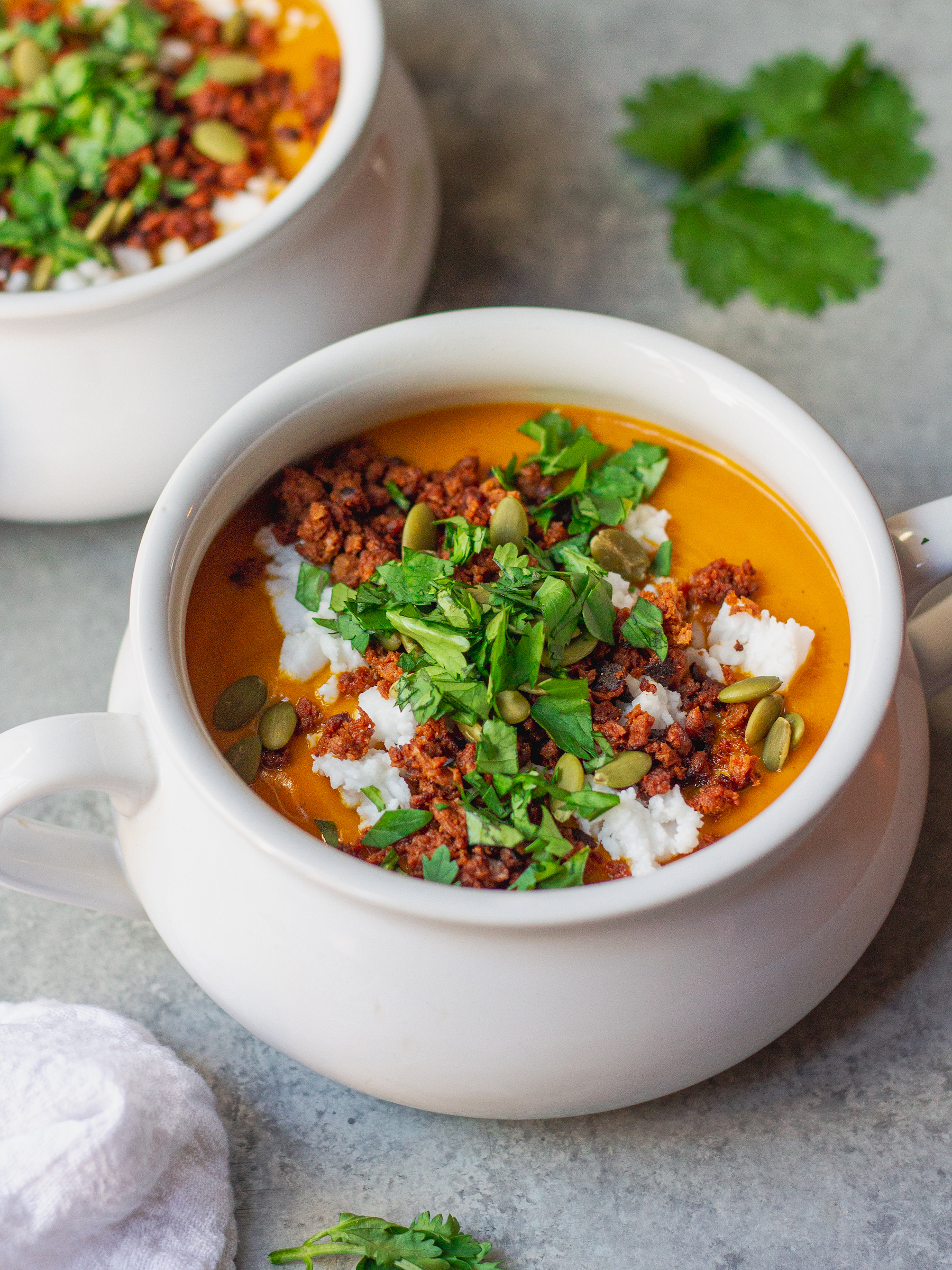 vegan butternut squash soup