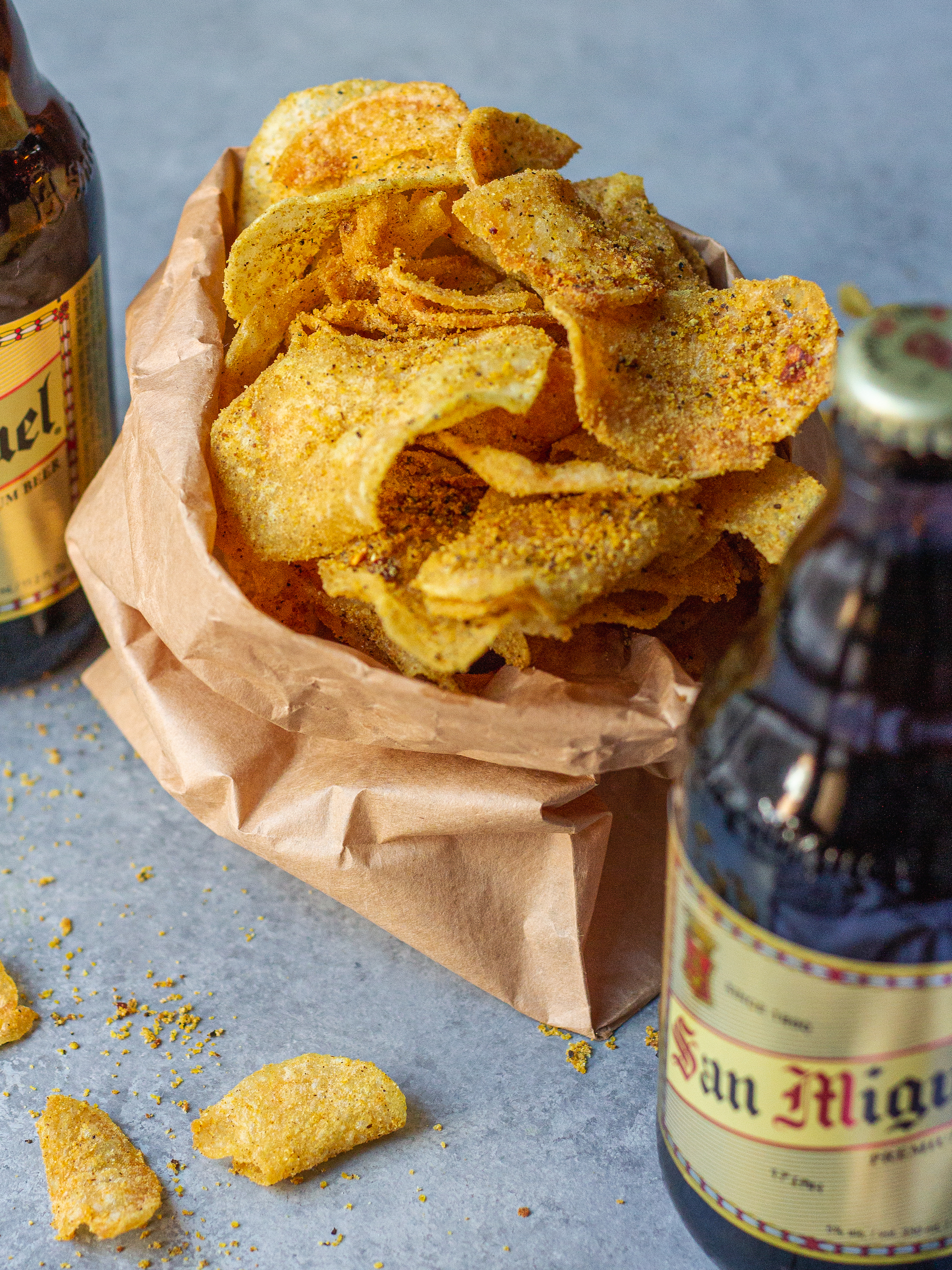 homemade potato chips