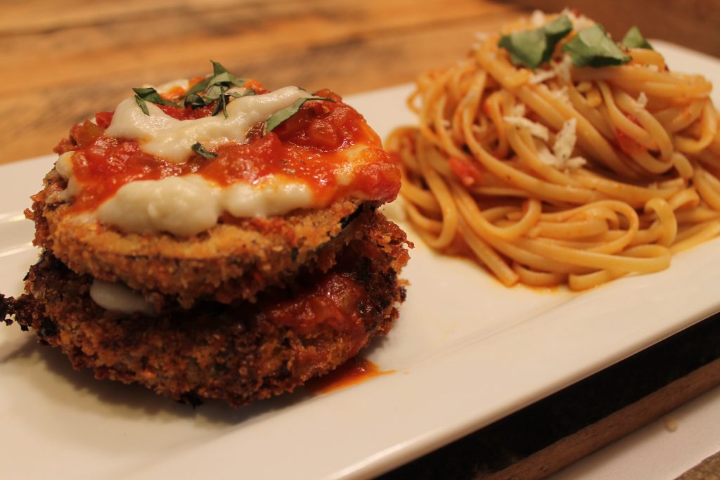 Vegan Eggplant Parmesan