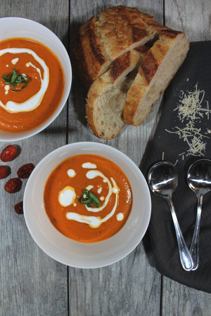 Creamy Tomato Basil Soup