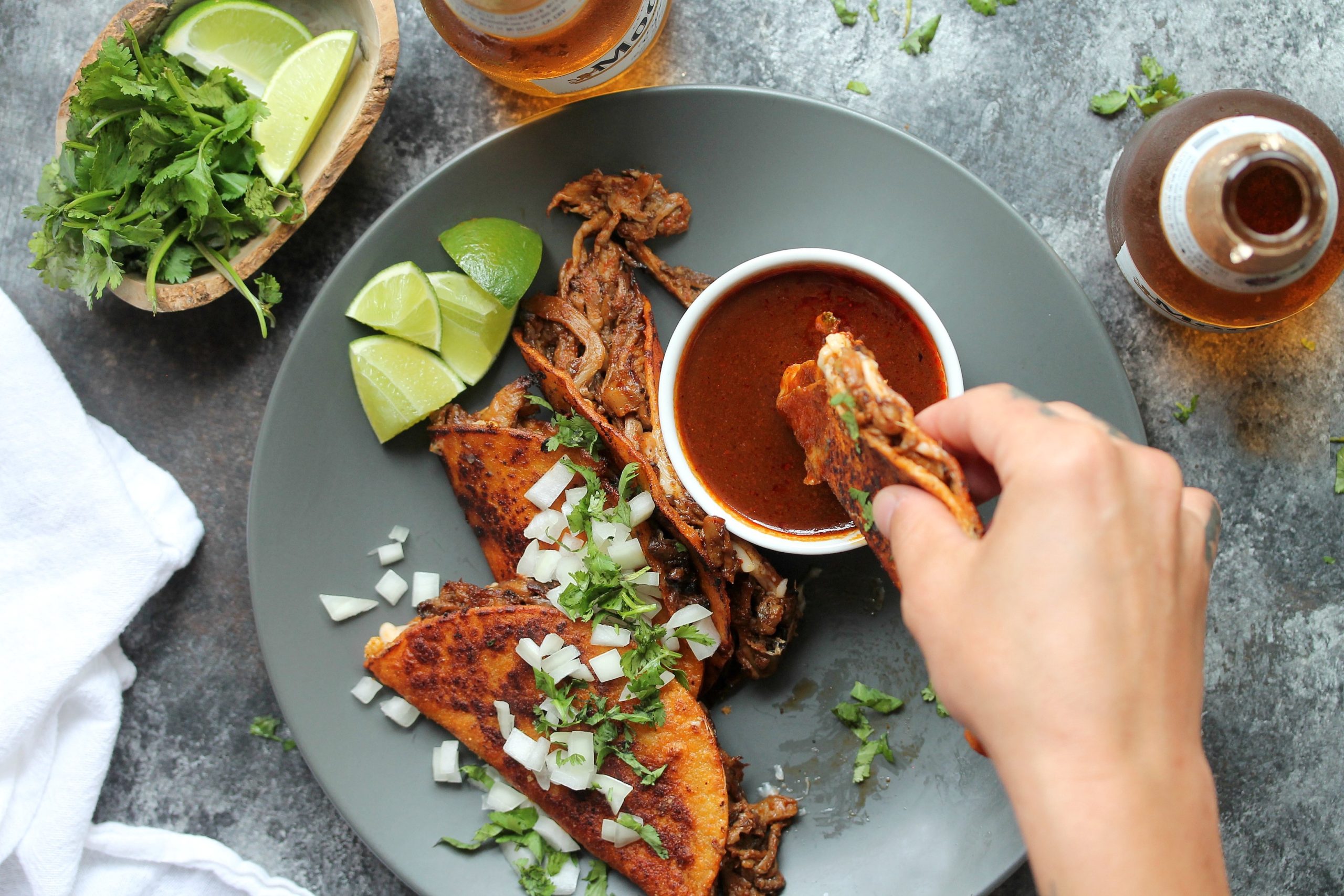 Meaty and Delicious Vegan Birria Tacos - Eat Figs, Not Pigs