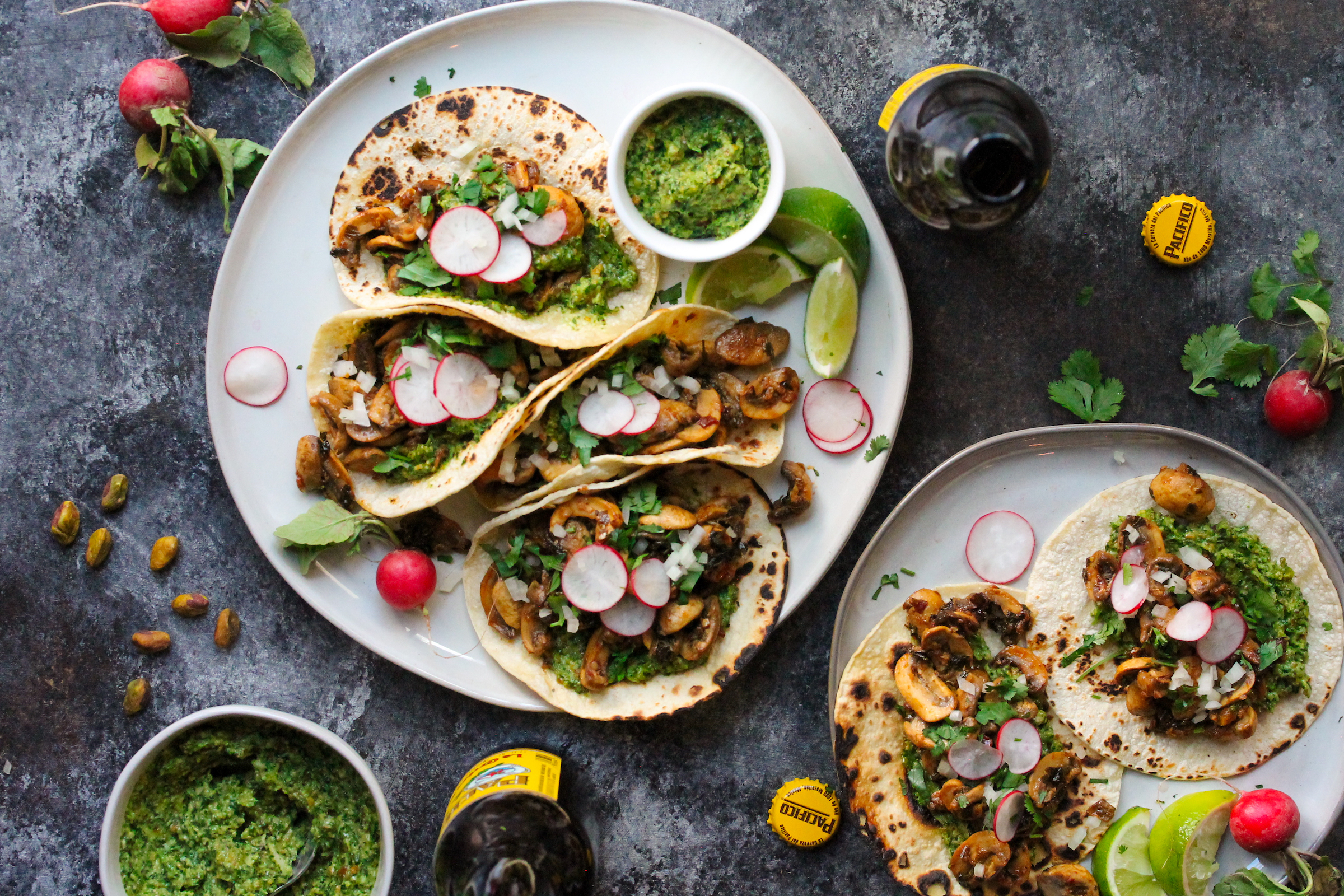 Vegan Asada Tacos