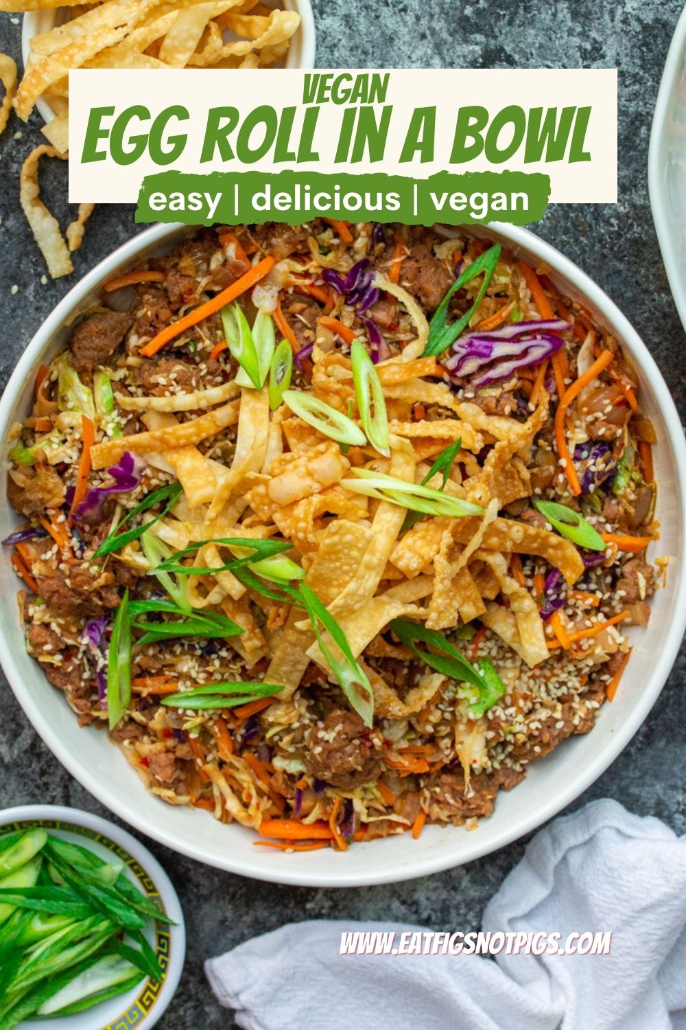 Egg Roll in a Bowl Pin
