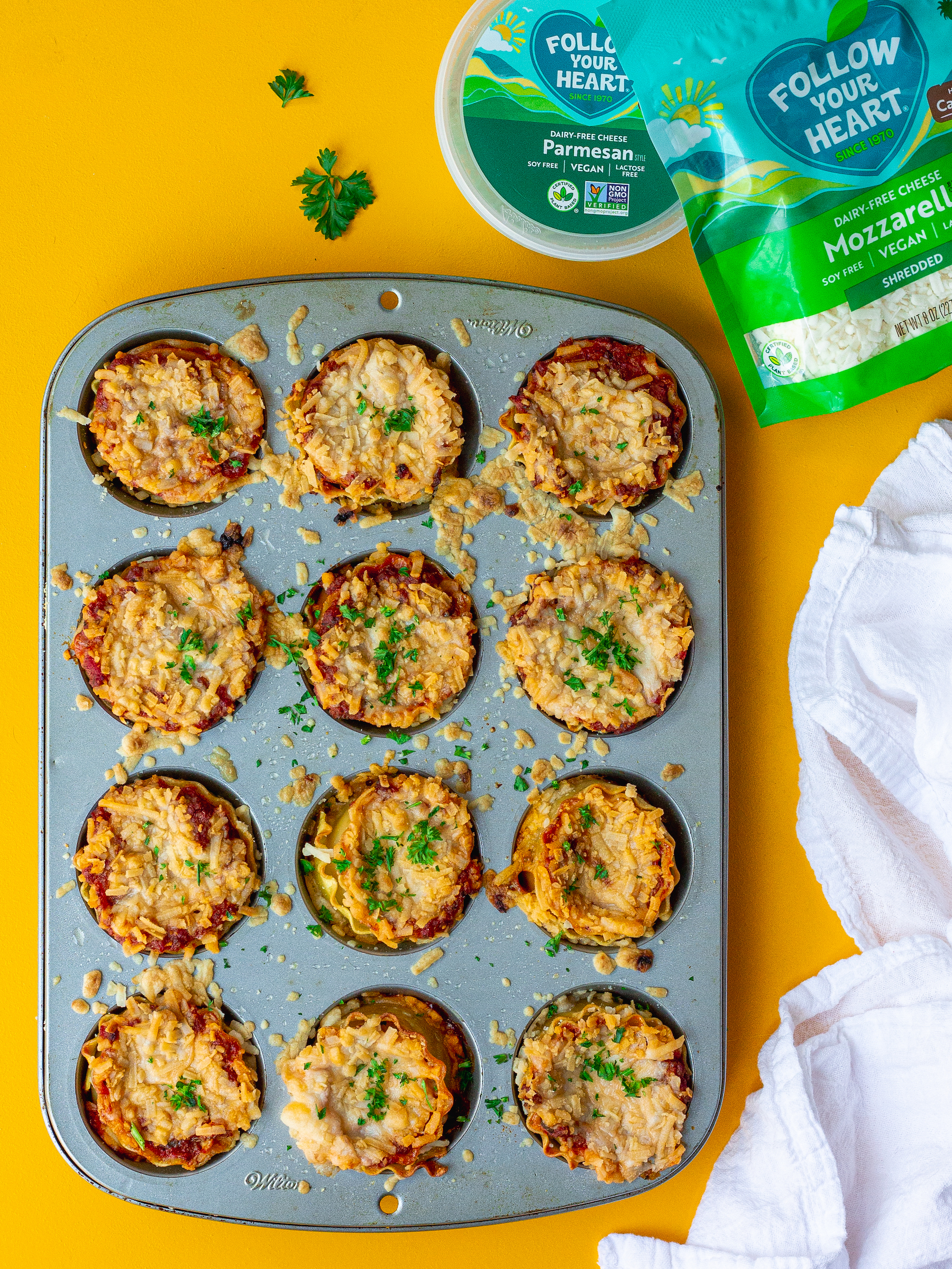Vegan Lasagna Cups