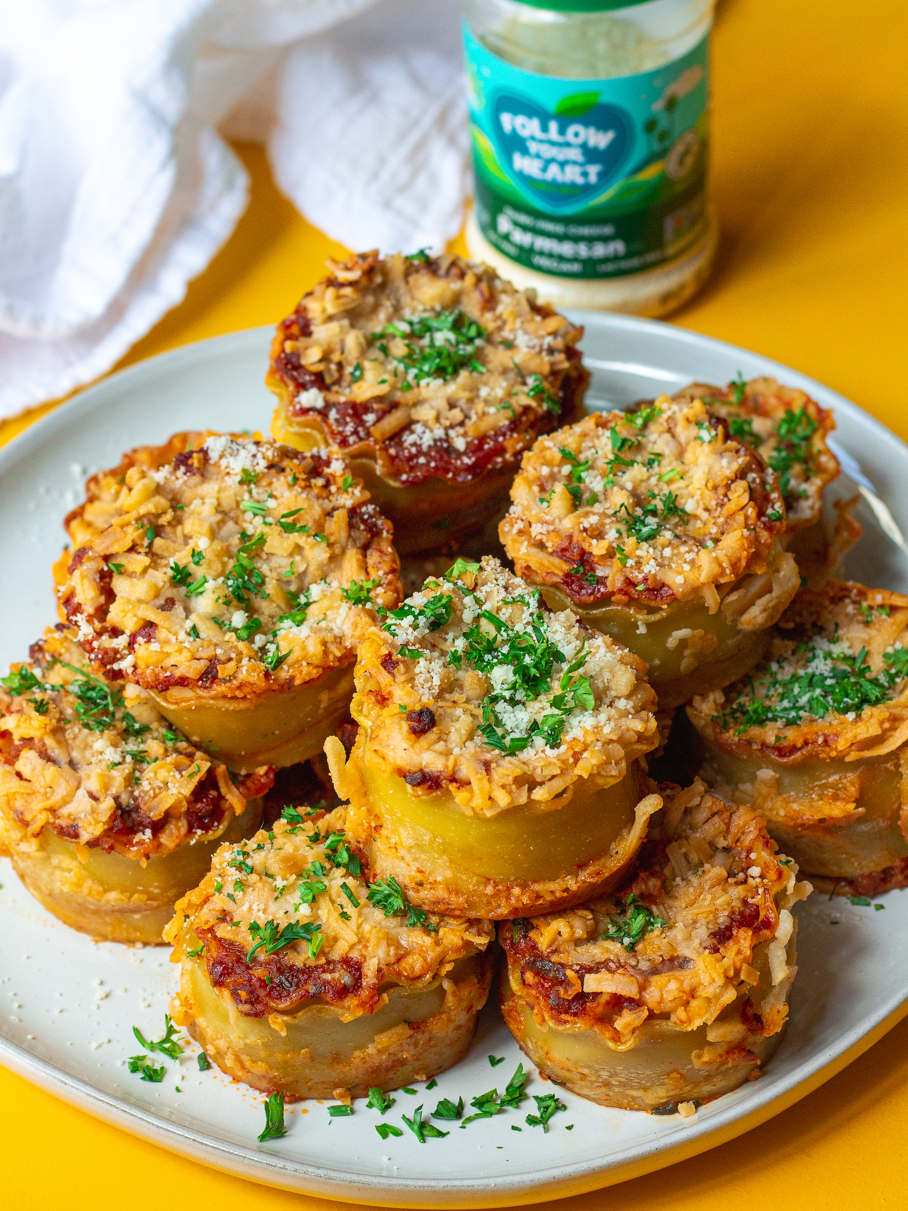 Vegan Lasagna Cups