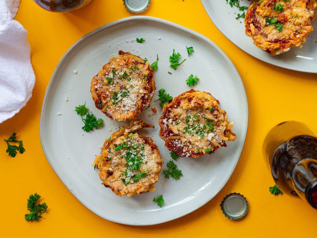 Vegan Lasagna Cups