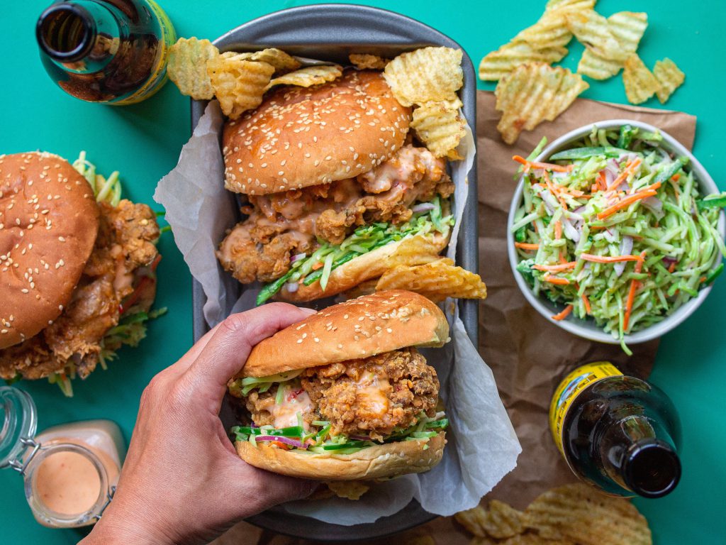 Vegan Bang Bang Sandwich