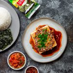 Pan Seared Tofu with Chili Oil