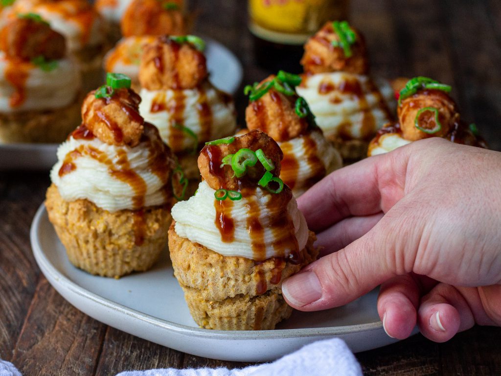 Chick'n Dinner Cornbread Muffins