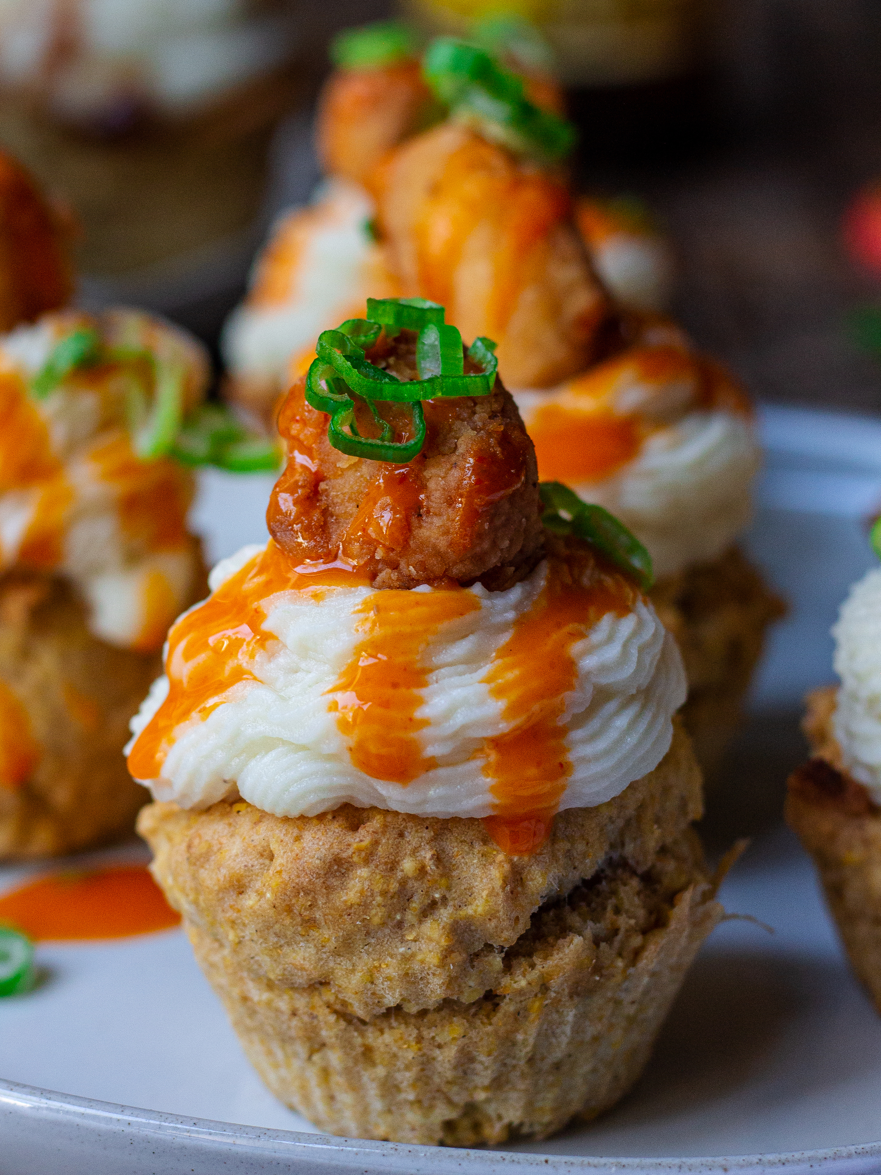 Chick'n Dinner Cornbread Muffins