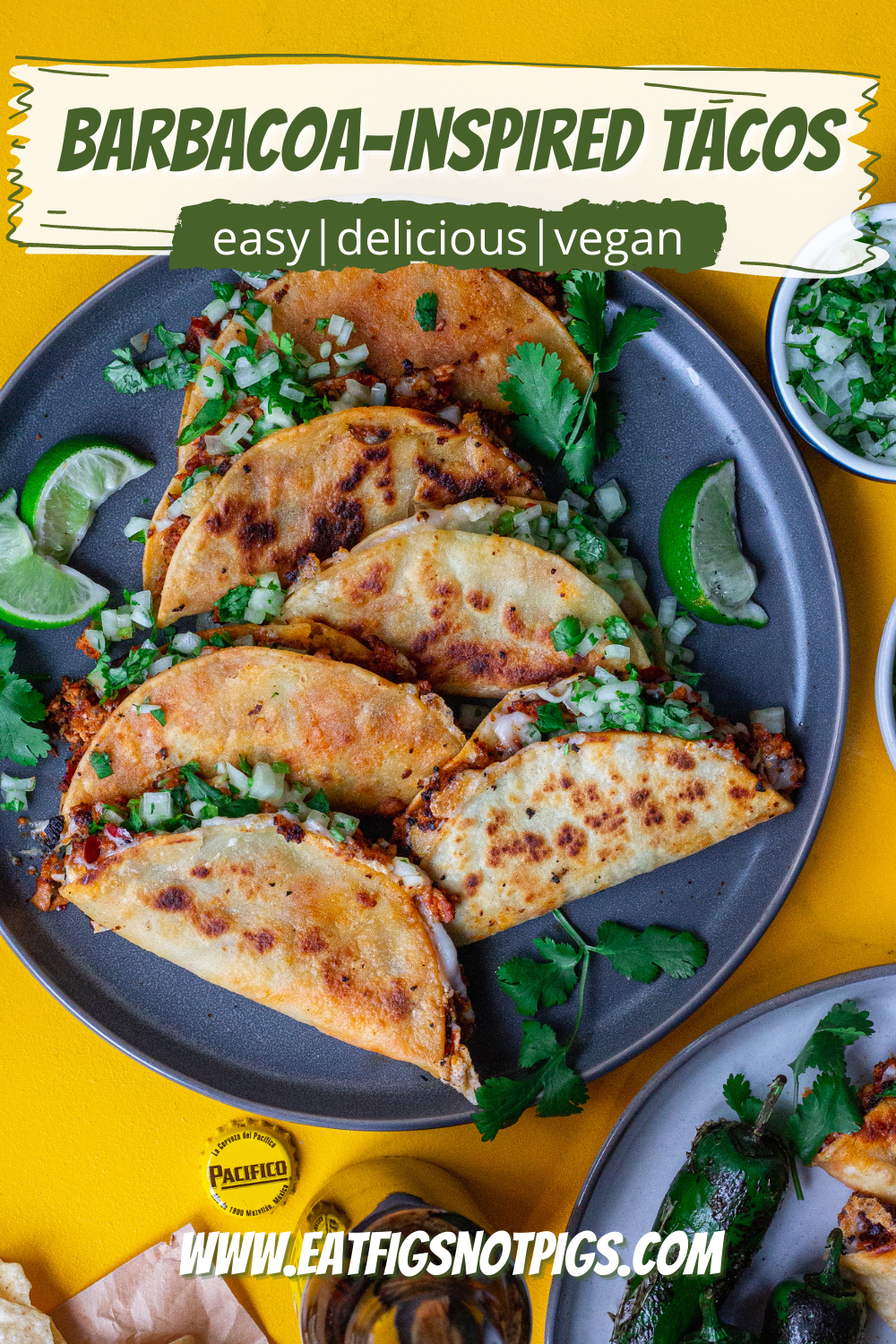 Vegan Barbacoa Tacos