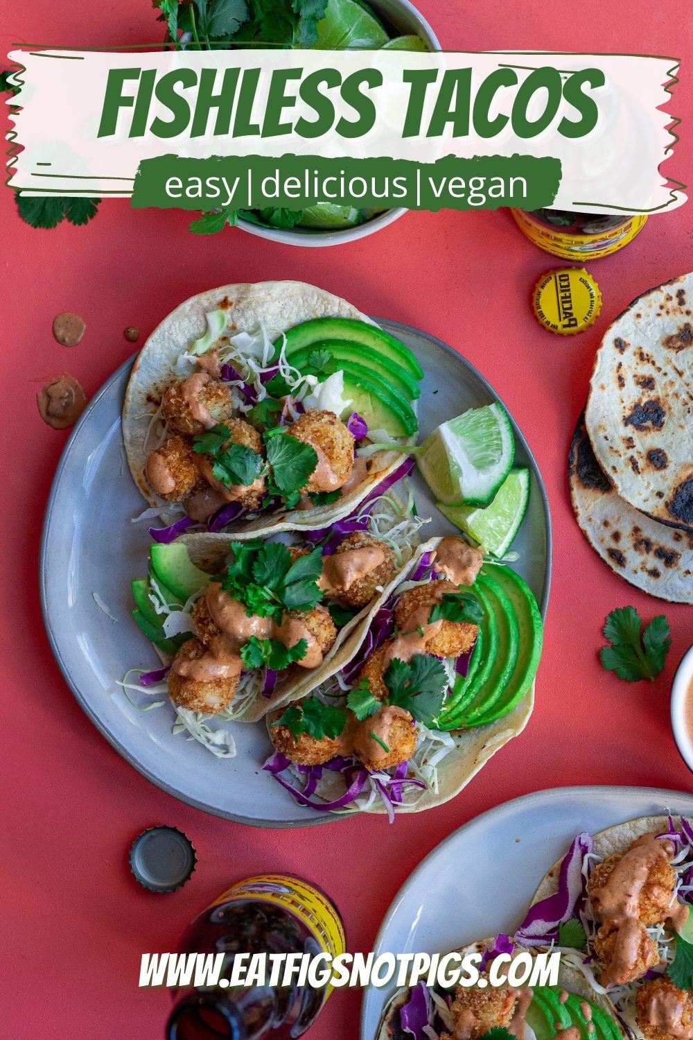 Vegan Fish Tacos Pin