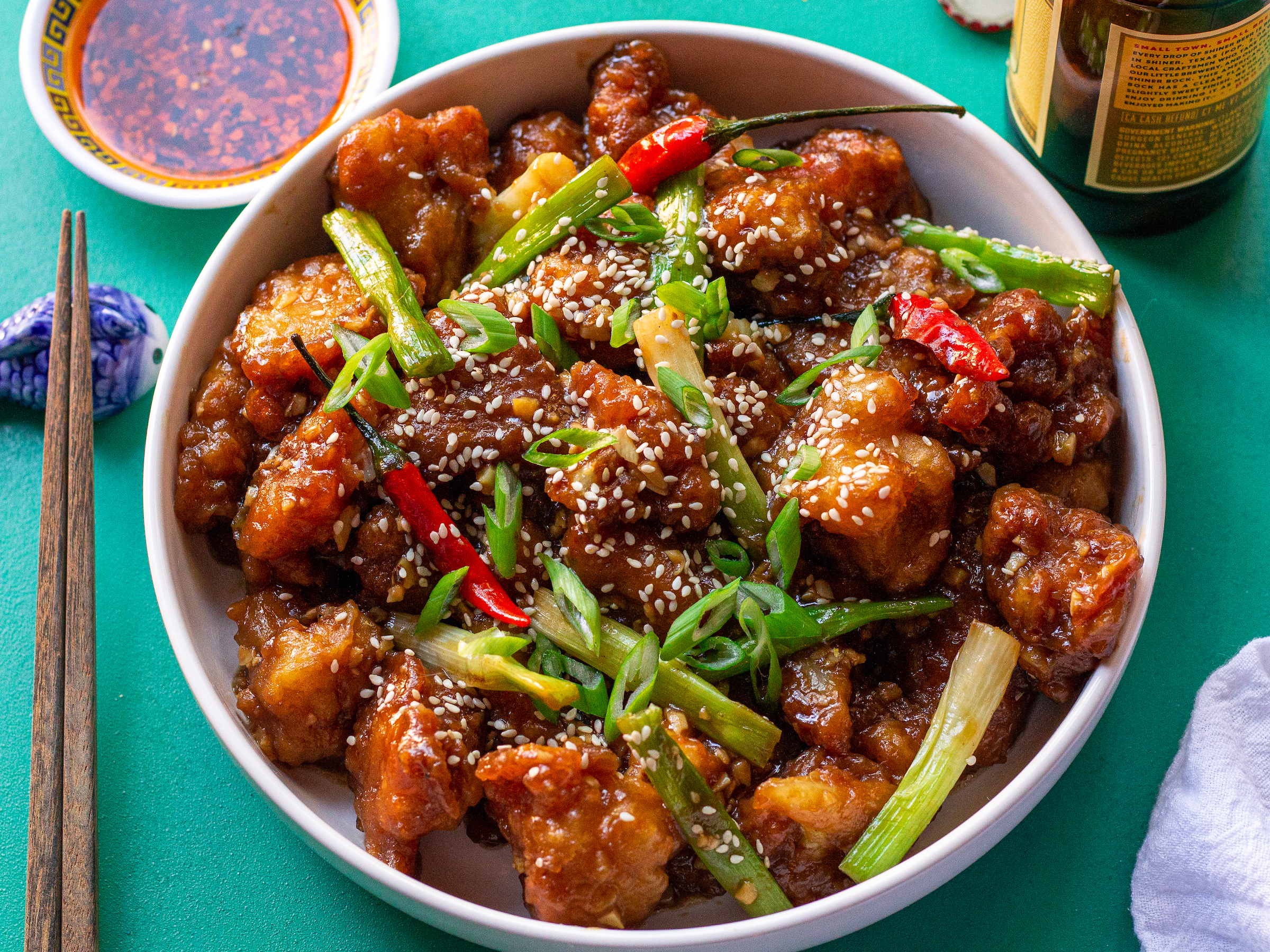 General Tso's Cauliflower