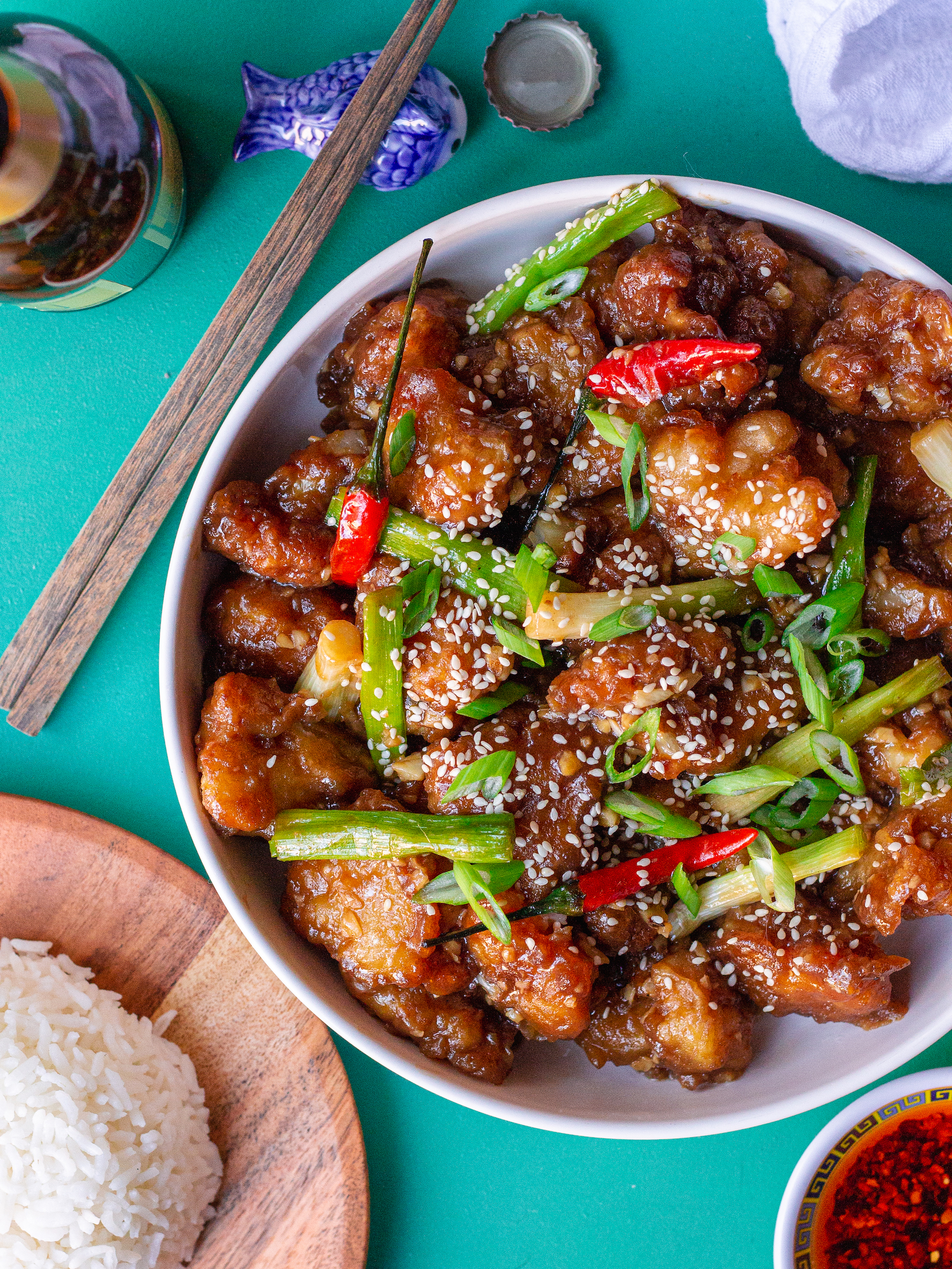 General Tso's Cauliflower