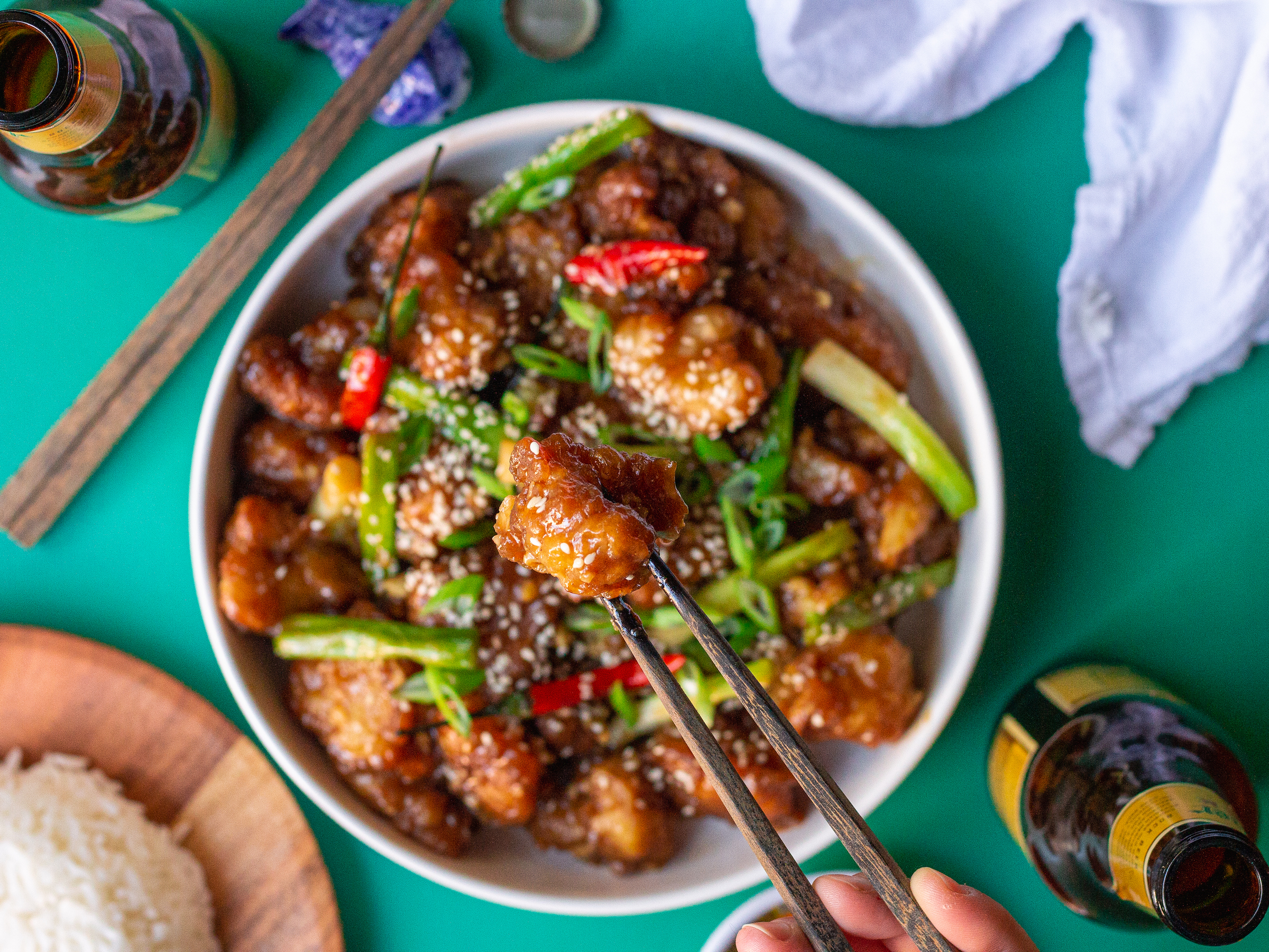General Tso's Cauliflower