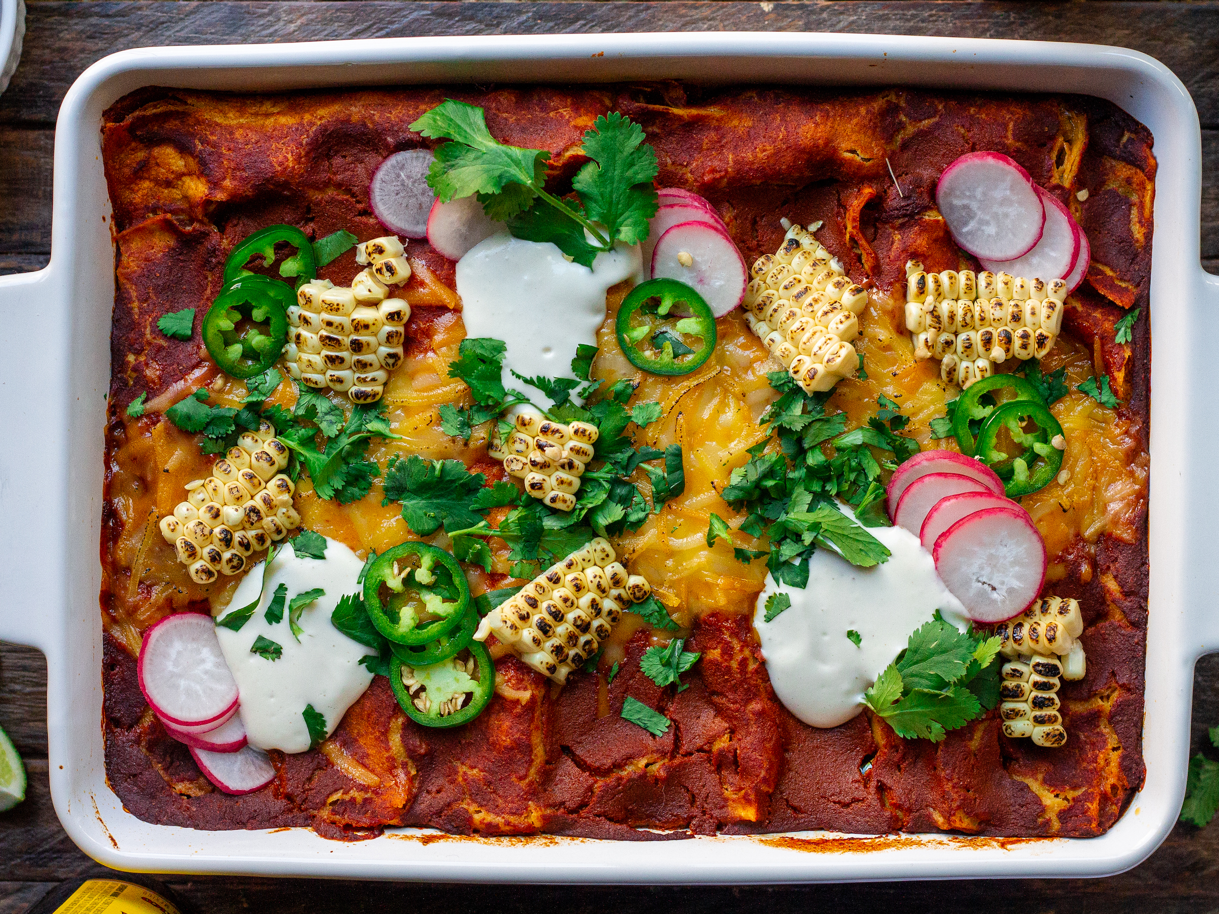vegan enchiladas