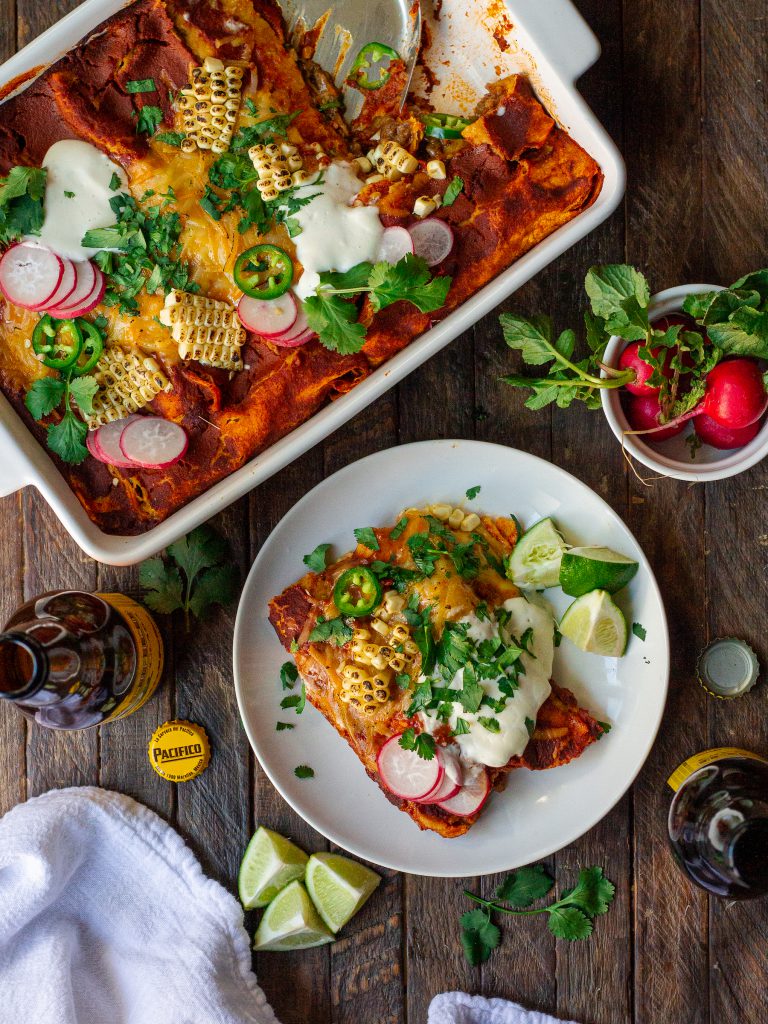 vegan enchiladas