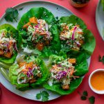 Vegan bang Bang Lettuce Wraps