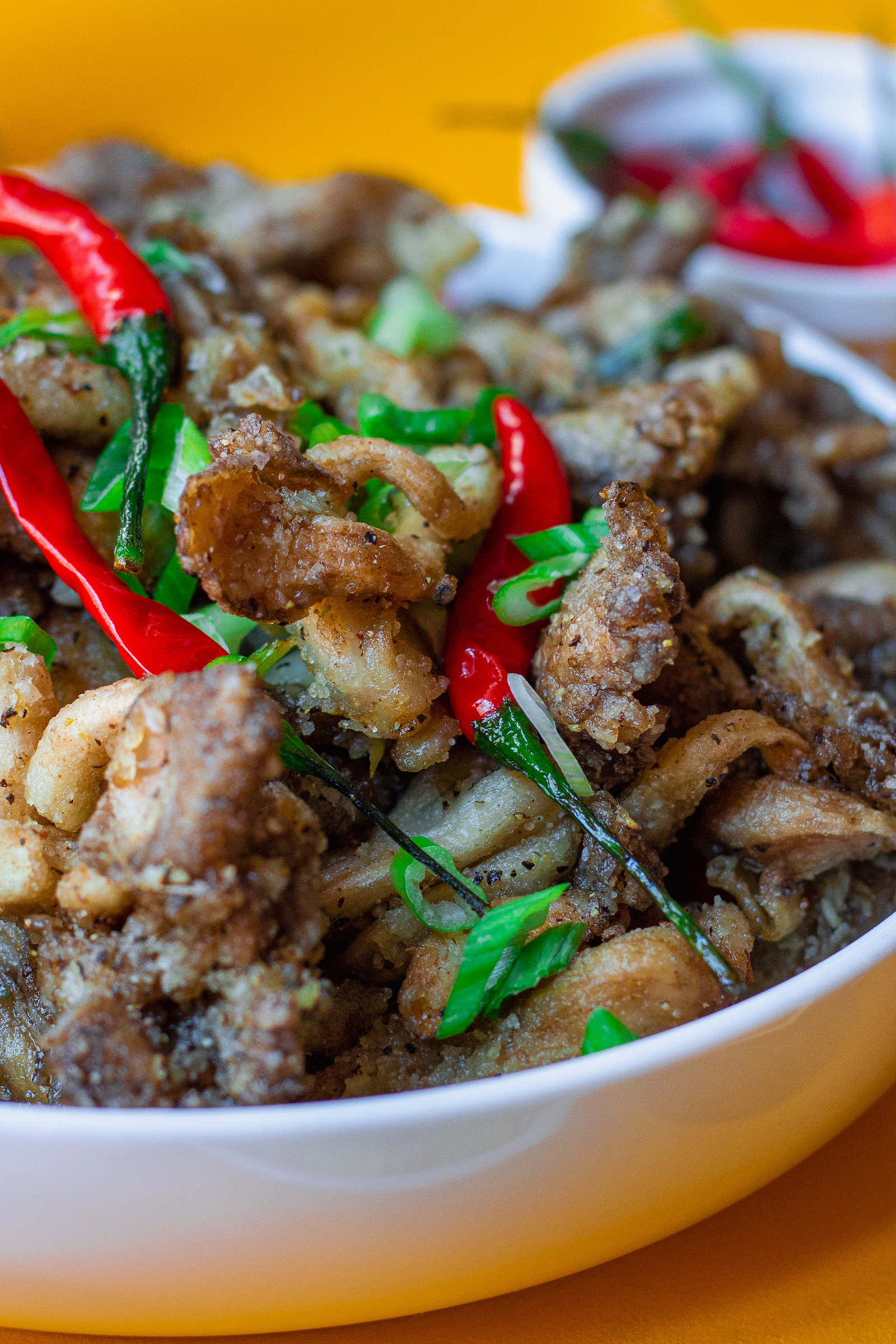 Vegan Salt and Pepper Mushrooms
