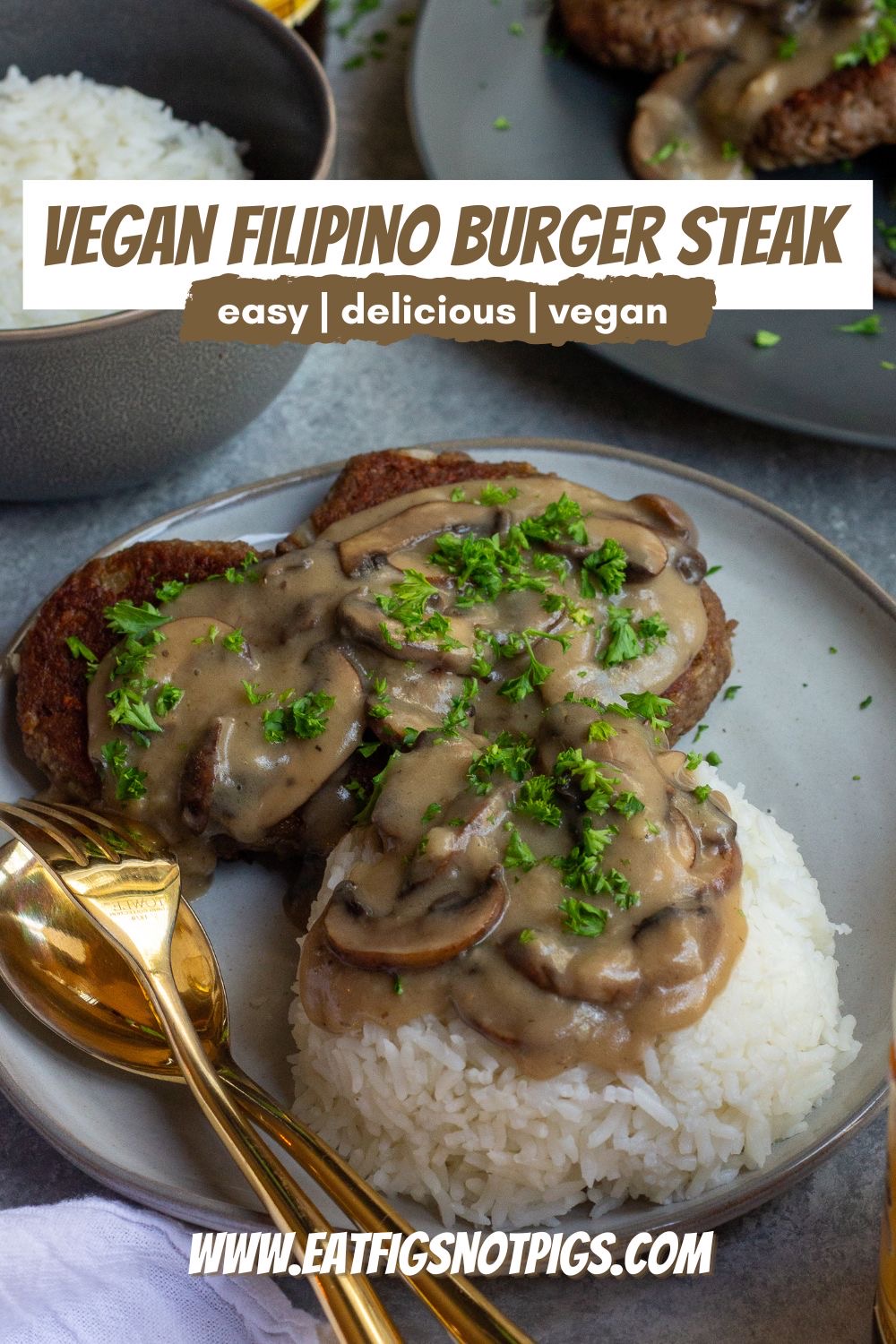 Filipino Burger Steak Pin