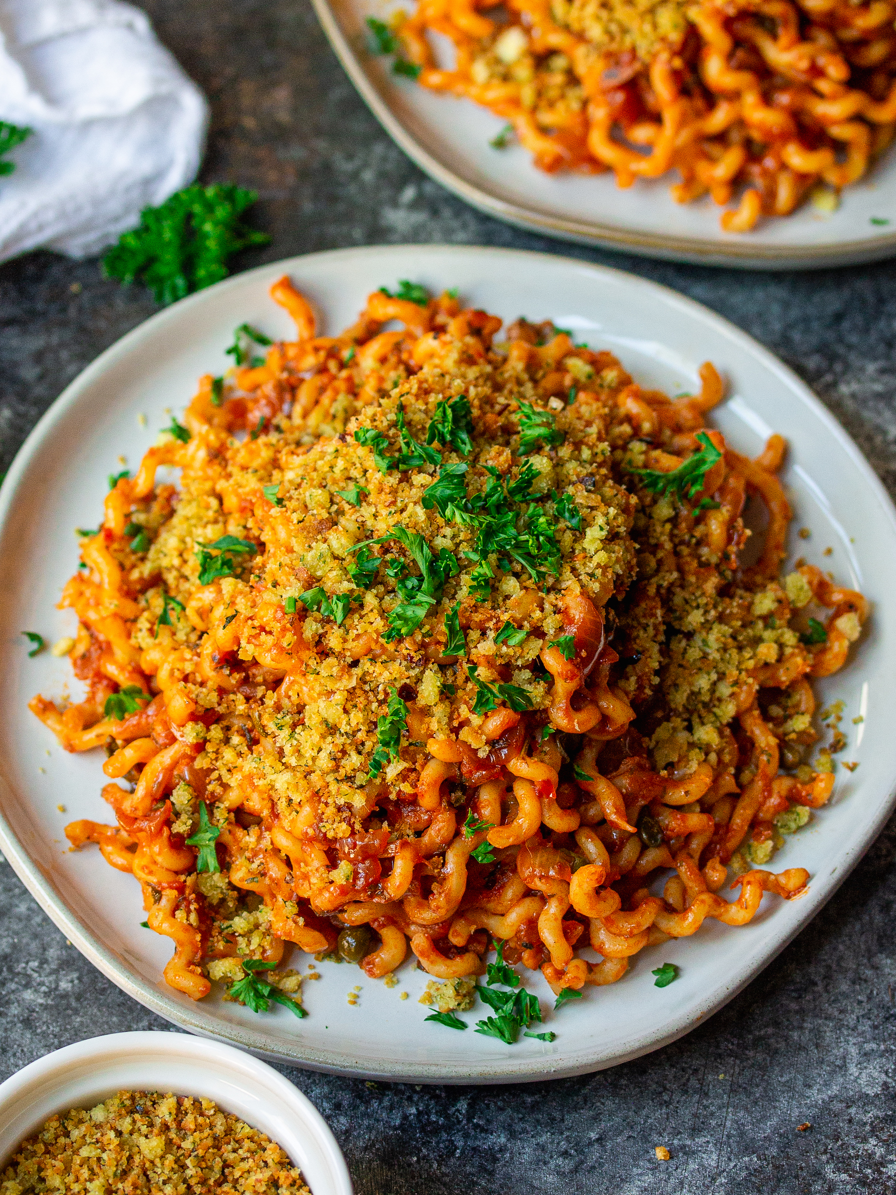 Vegan Caramelized Onion Pasta