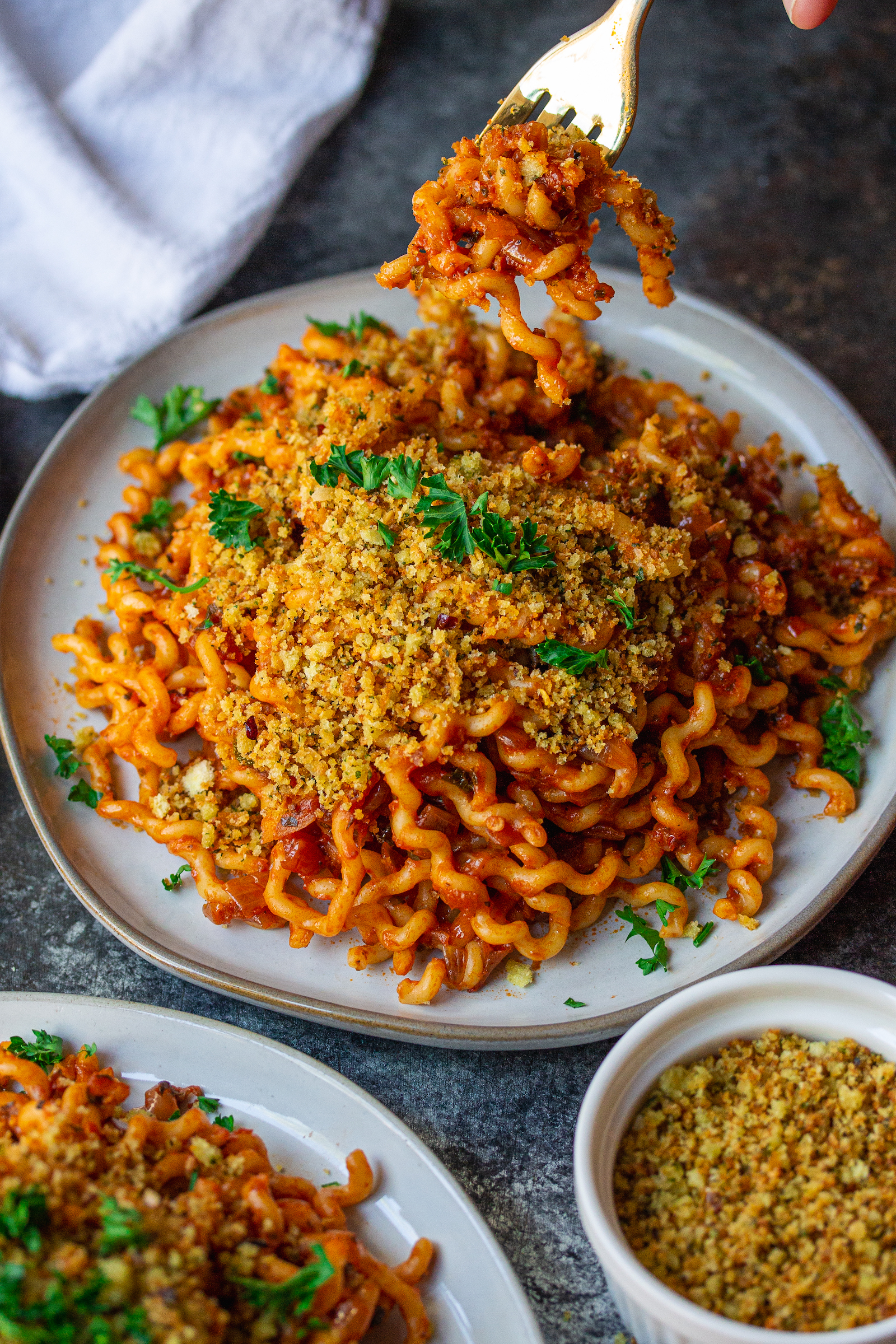 Vegan Caramelized Onion Pasta