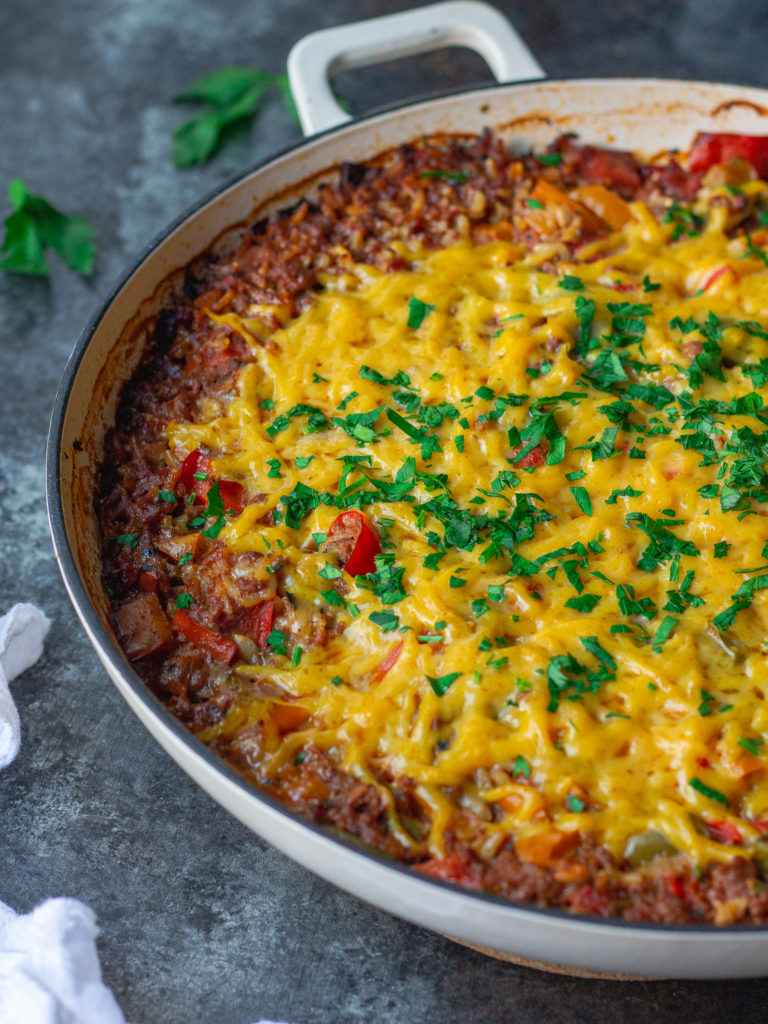 stuffed pepper casserole
