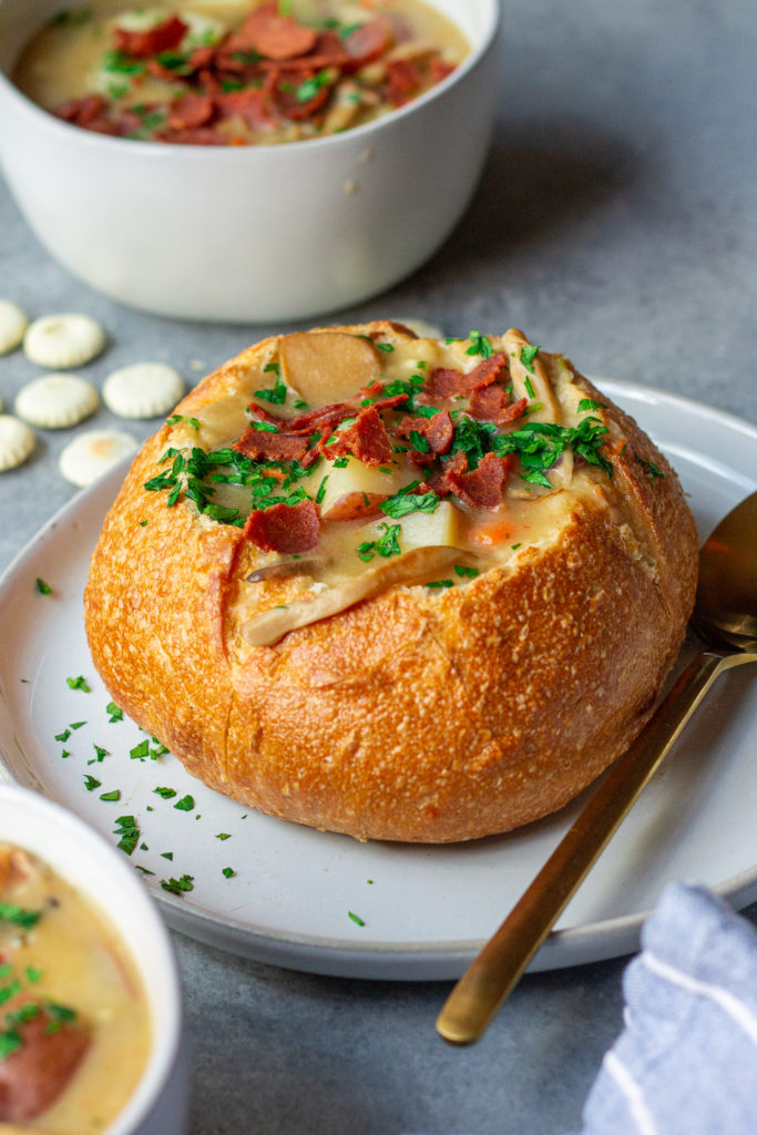Vegan clam chowder