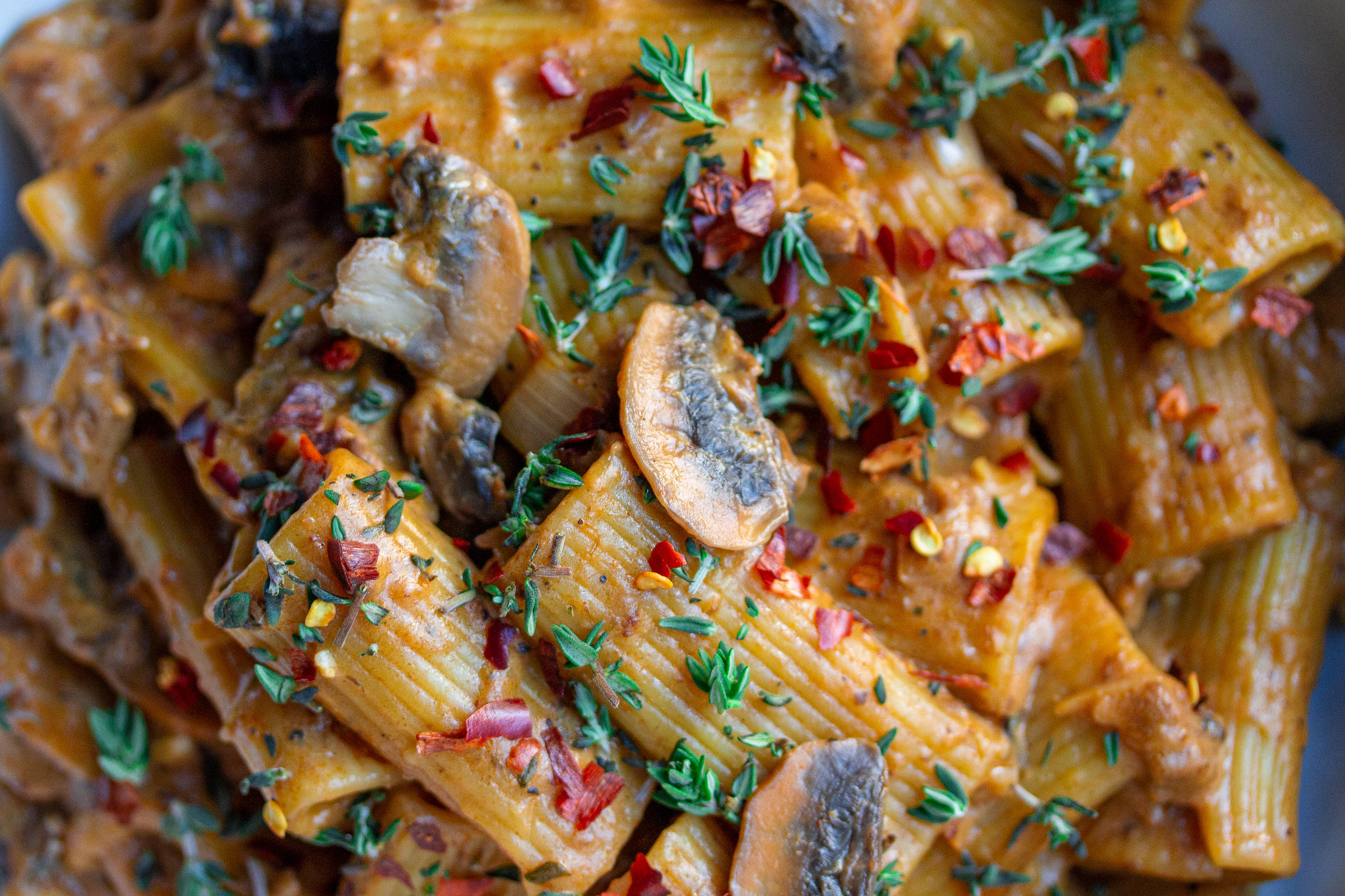 one pot vegan marsala pasta