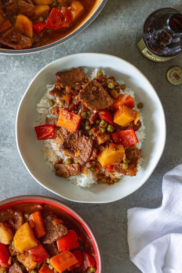 Vegan Mechado (Filipino Beef Stew) - Eat Figs, Not Pigs