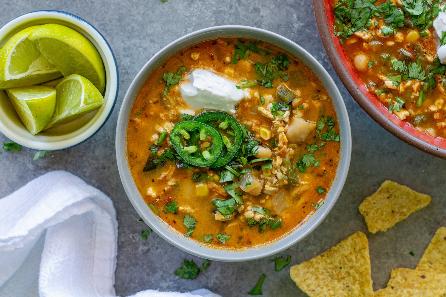 Vegan White Chicken Chili