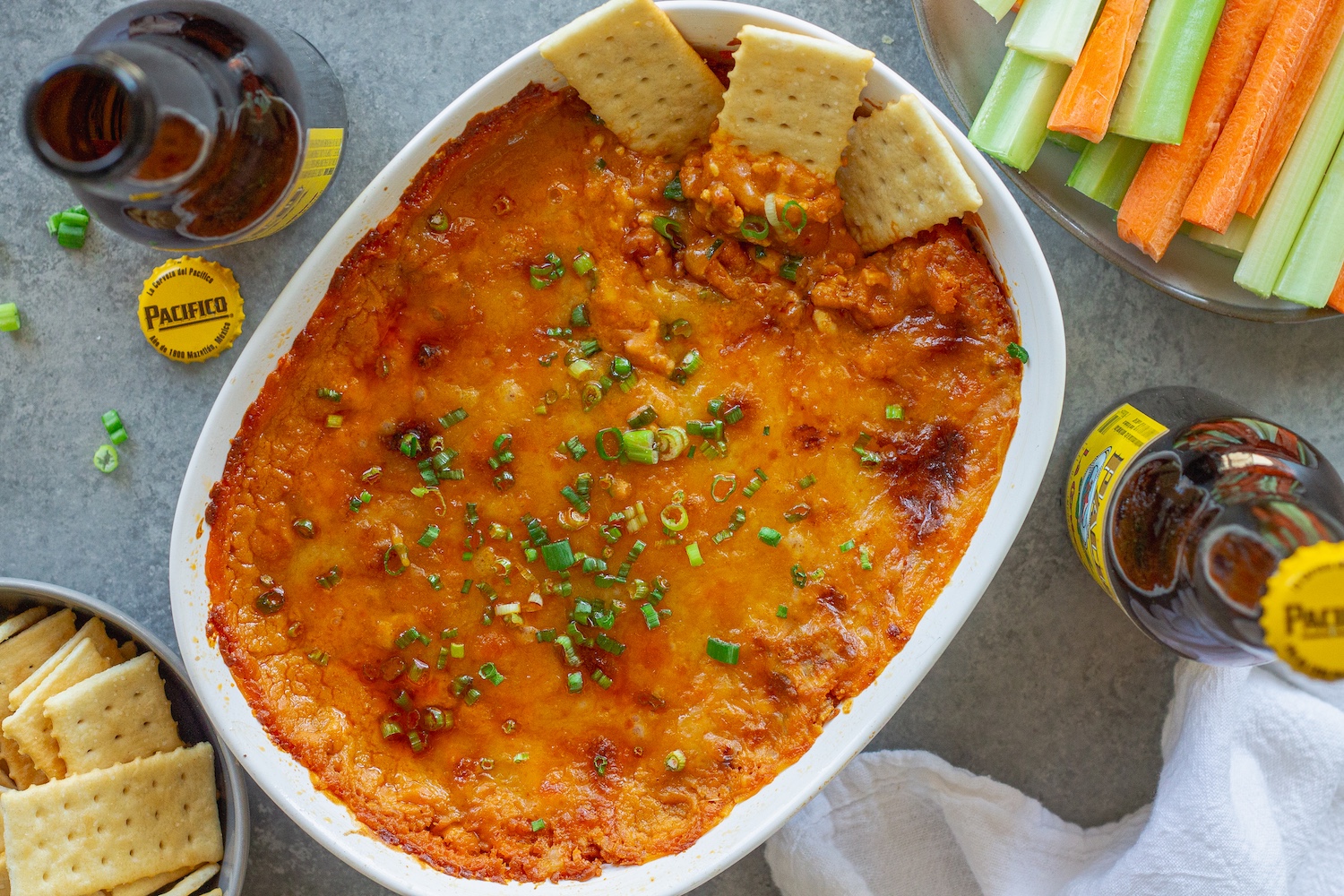 Vegan Buffalo Chicken Dip
